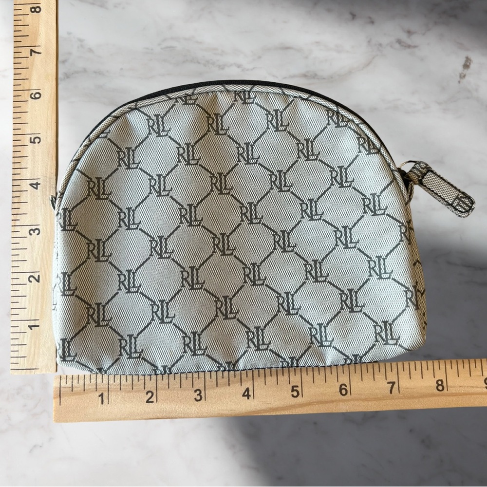 Ralph Lauren VINTAGE Monogram Cosmetic Bag - Picture 7 of 7